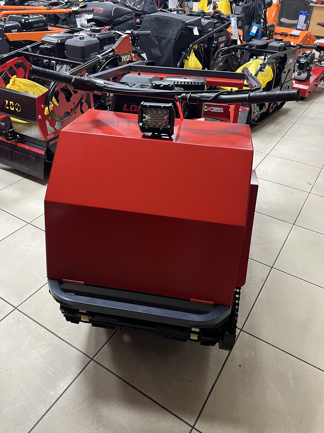 Мотобуксировщик EX-MOTO SNOWDOG S500 15л.с в Новомосковске